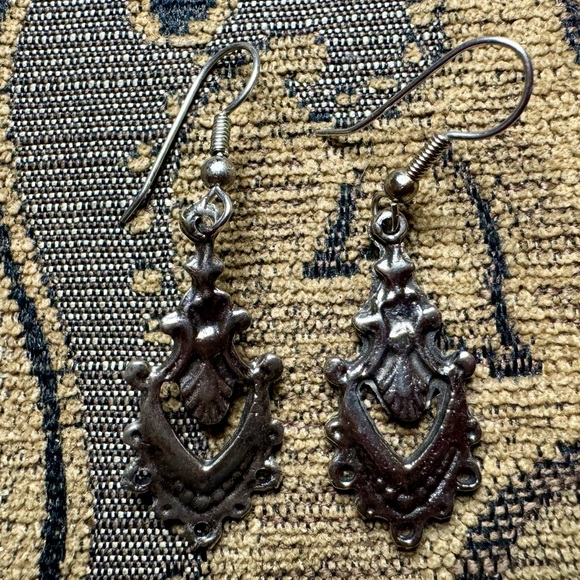 ‘90’s silver earrings - Picture 4 of 7